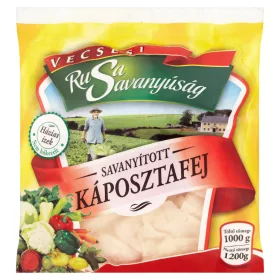   Vecsési Rusa Sauerkonserve Eingelegter Weisskohlkopf - 1000 g