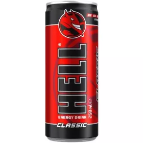   HELL Classic Tutti-Frutti-Geschmack, koffeinhaltiges, kohlensäurehaltiges, alkoholfreies Getränk - 250 ml