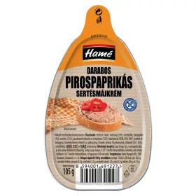   Hame Stückige Schweineleberpastete mit rotem Paprika – 105 g