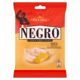 Győri Negro Gefüllte Hartkaramellen mit Honig - 159 g