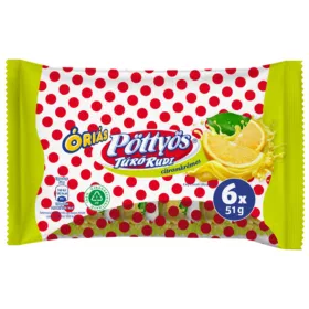 Pöttyös Riese Quarkriegel, Zitronencreme – 6×51 g